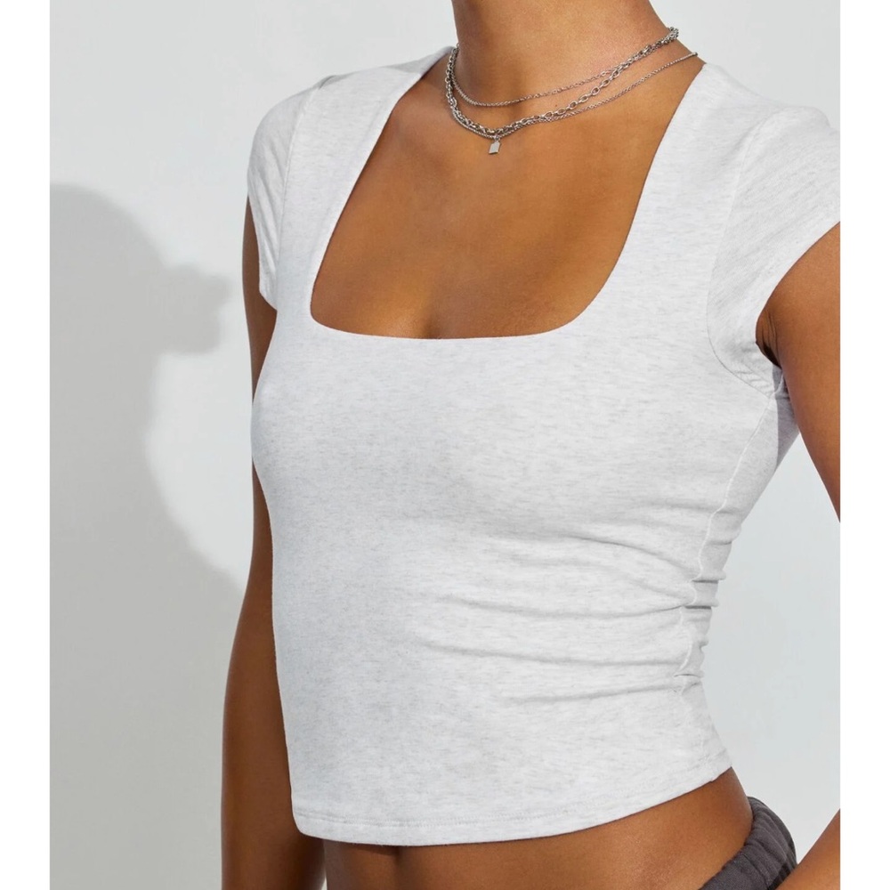 Garage Light grey Crop lounge top